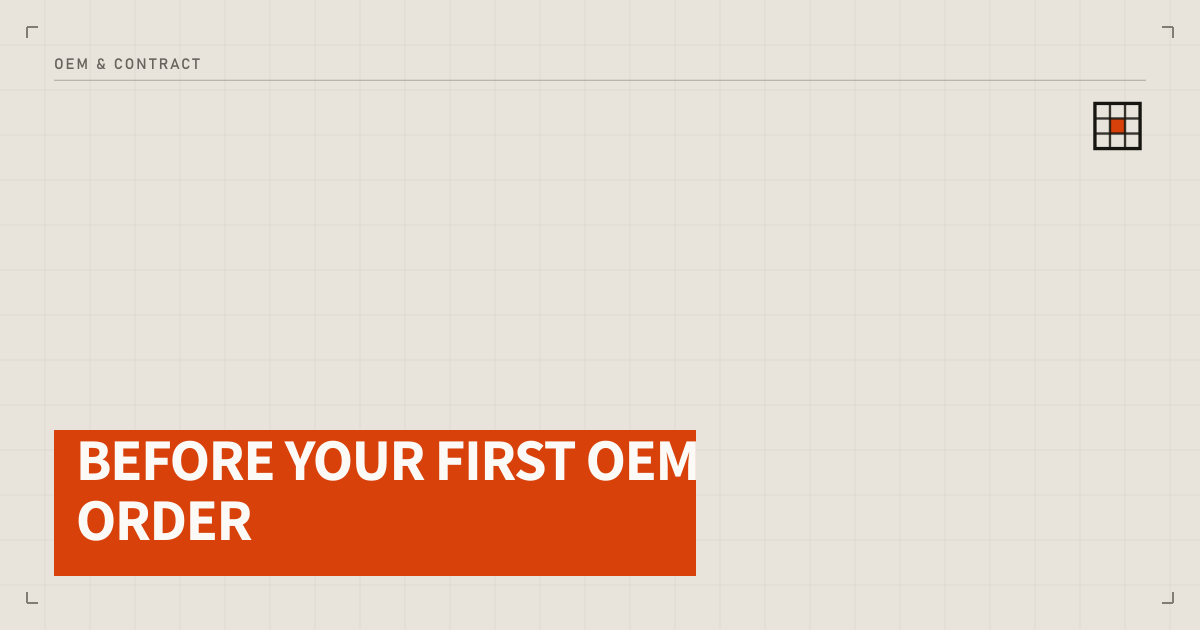 OEM and Contract Manufacturing in Malaysia: What to Settle Before the First Order — OEM & Contract