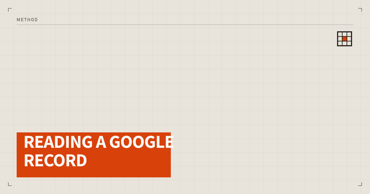 How to Read a Manufacturer's Google Record Before You Call — Method